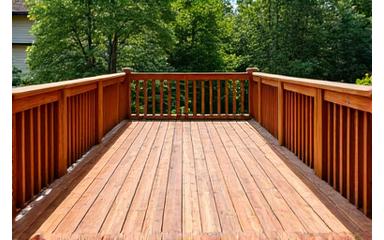 After: Structural deck repair and resurfacing